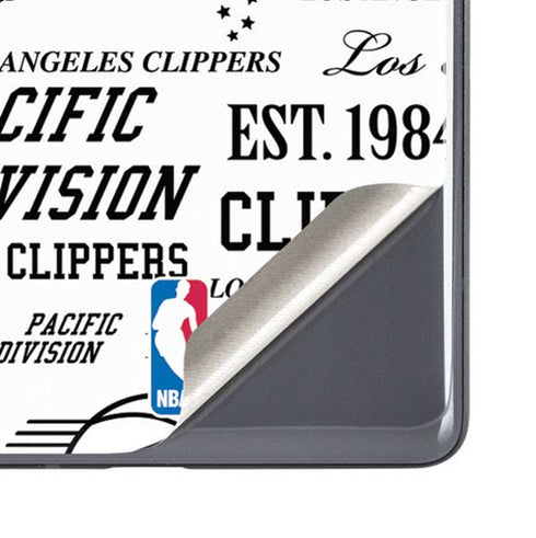 NBA Los Angeles Clippers Blast Logos Google Pixel 7a Skin